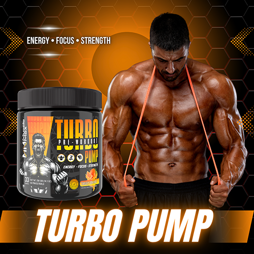 TURBO PUMP A HIGH QUALITY PRE-WORKOUT 250G, WITH LAB CERTIFICATE.